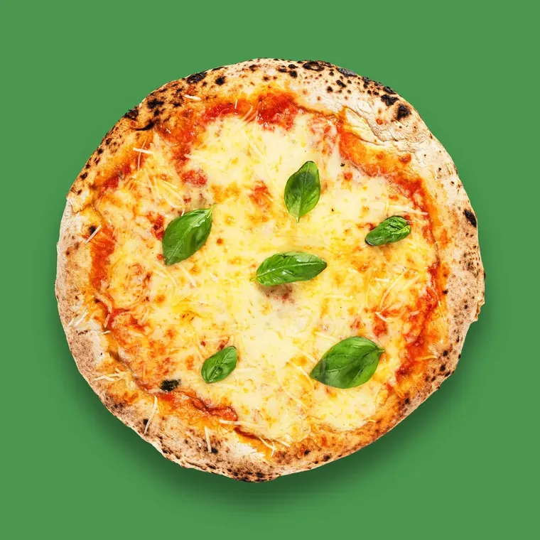 Pizza Mozzarella de Morsa, vista desde arriba